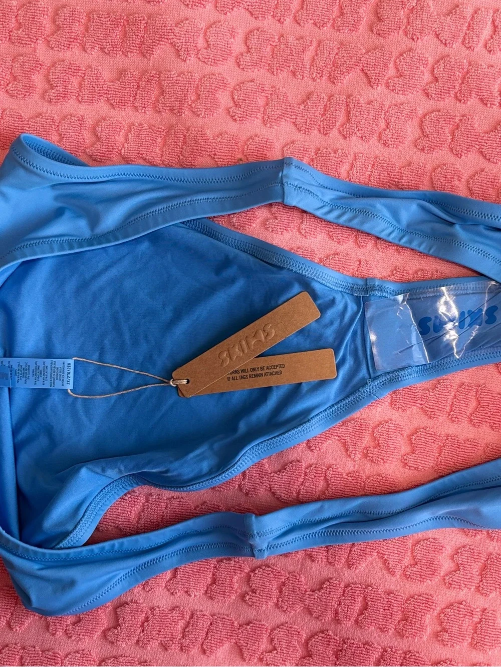 💙 SKIMS Signature Swim Cheeky Tanga Bottom | Tide | 2X | NWT 🏷️